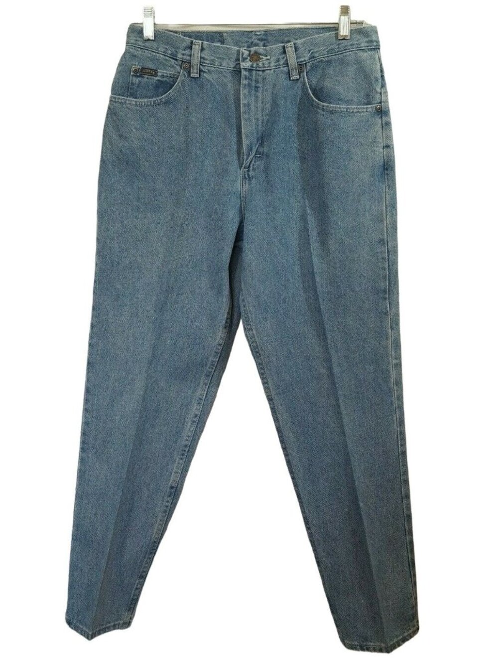 Vintage Lee Riders High Waisted Mom Jeans Size 10P  Light Wash Denim Tapered